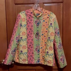 Koret Quilted Lined Colorful Jacket